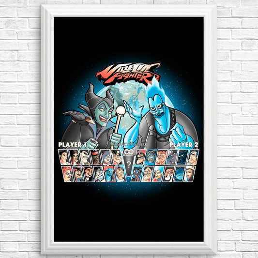 Villain Fighter - Posters & Prints