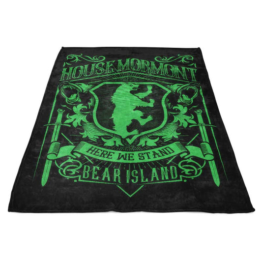 Vintage Bear - Fleece Blanket