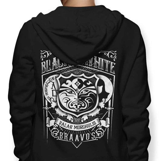 Vintage Black and White - Hoodie