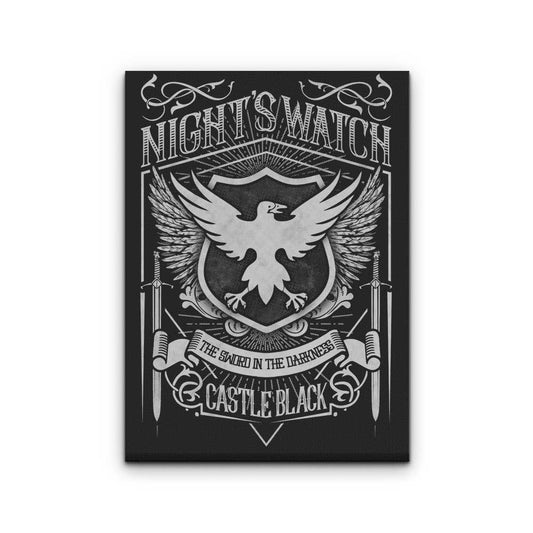 Vintage Crow - Canvas Print