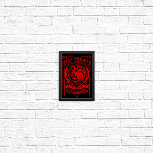 Vintage Dragon - Posters & Prints