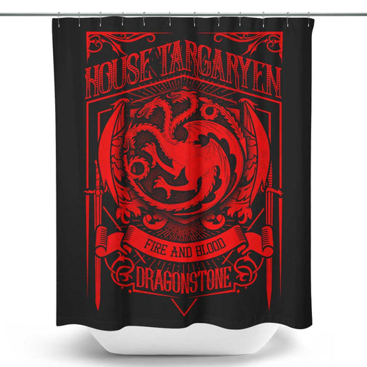 Vintage Dragon - Shower Curtain