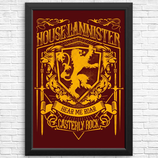 Vintage Lion - Posters & Prints