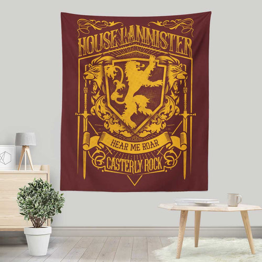 Vintage Lion - Wall Tapestry