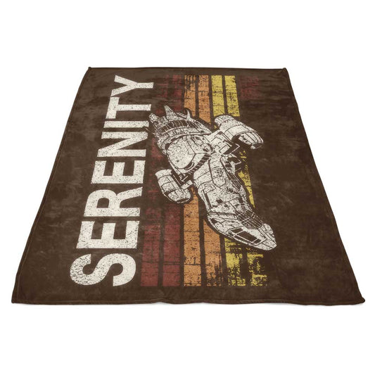 Vintage Serenity - Fleece Blanket
