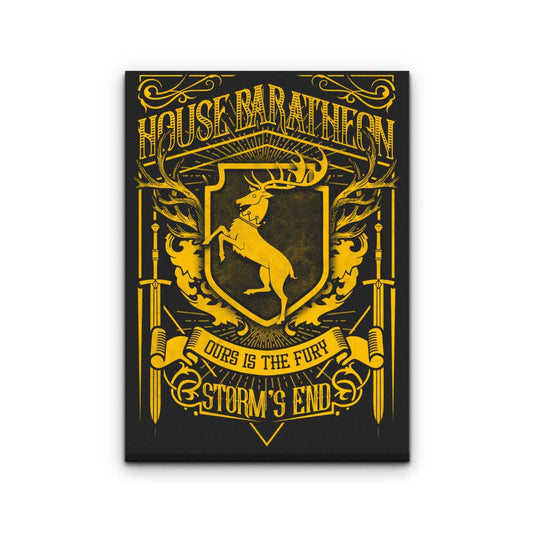 Vintage Stag - Canvas Print