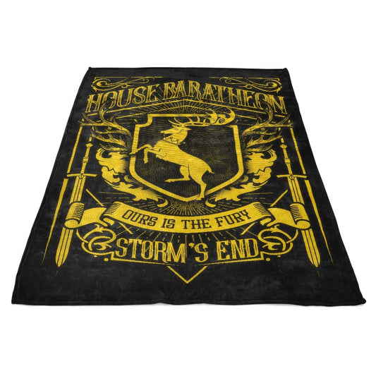 Vintage Stag - Fleece Blanket