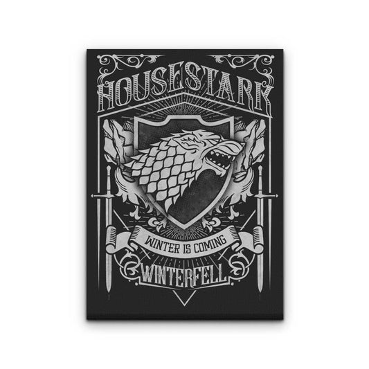 Vintage Wolf - Canvas Print