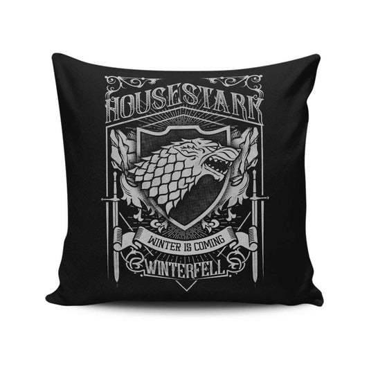 Vintage Wolf - Throw Pillow