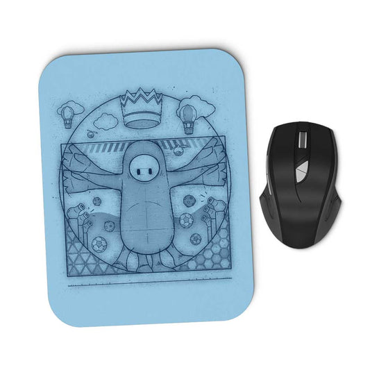 Virtruvian Guy - Mousepad