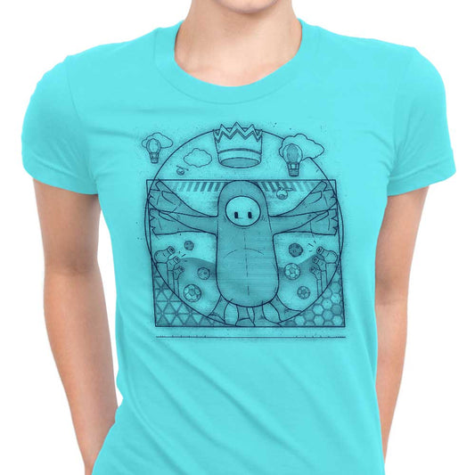 Virtruvian Guy - Women's Apparel
