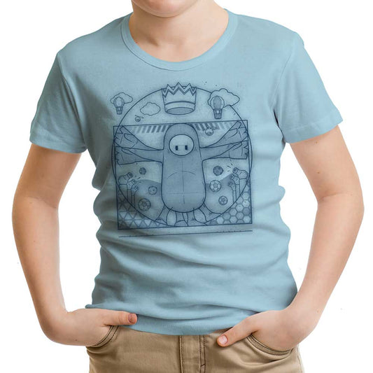 Virtruvian Guy - Youth Apparel