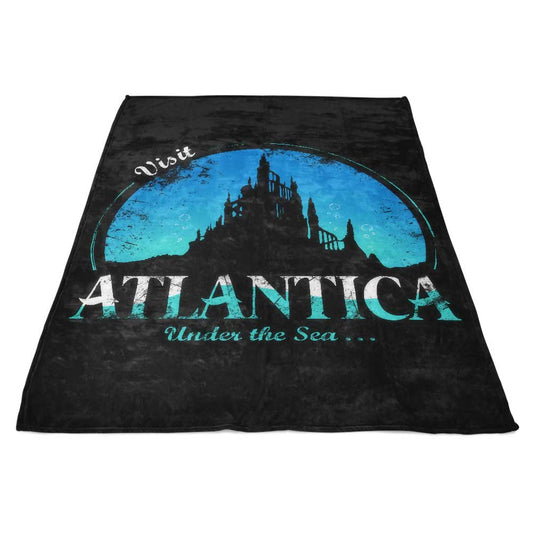Visit Atlantica - Fleece Blanket