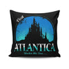 Visit Atlantica - Throw Pillow