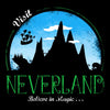 Visit Neverland - Throw Pillow