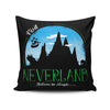 Visit Neverland - Throw Pillow