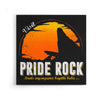 Visit Pride Rock - Canvas Print