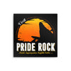 Visit Pride Rock - Metal Print
