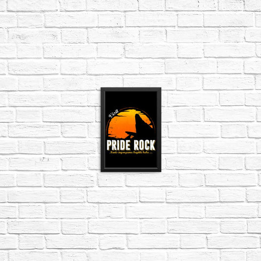 Visit Pride Rock - Posters & Prints