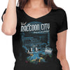 Visit Raccoon City - Women's V-Neck