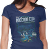 Visit Raccoon City - Women's V-Neck