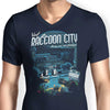Visit Raccoon City - Men's V-Neck