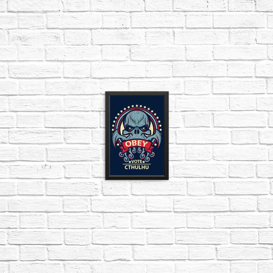 Vote Cthulhu - Posters & Prints