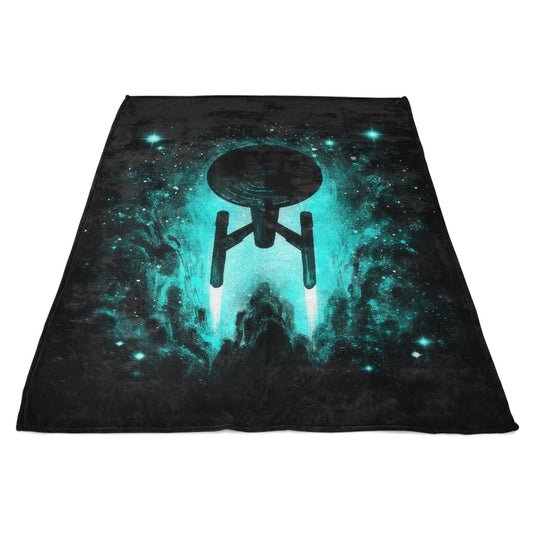 Voyages in Space - Fleece Blanket