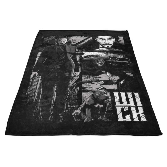 W-I-C-K (Alt) - Fleece Blanket