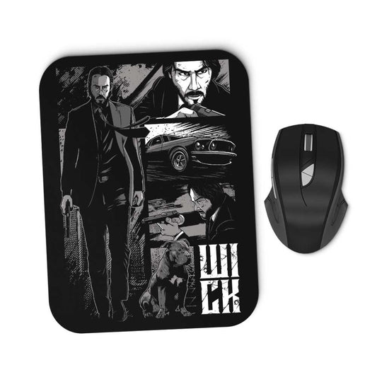 W-I-C-K (Alt) - Mousepad