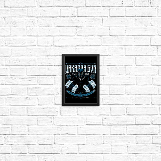 Wakanda Fitness - Posters & Prints
