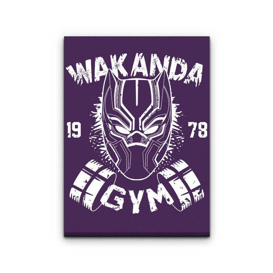Wakanda Gym - Canvas Print