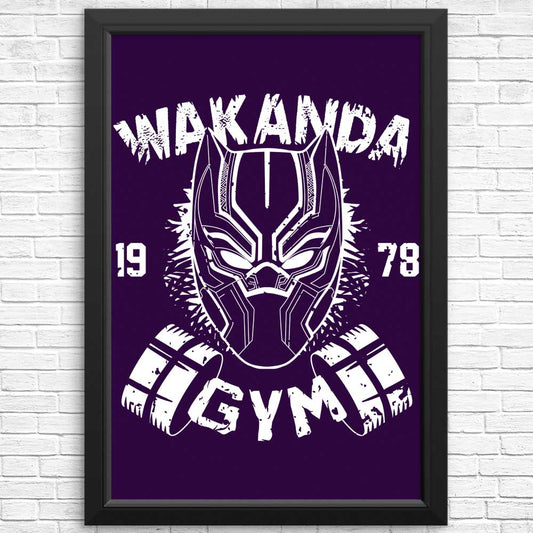 Wakanda Gym - Posters & Prints
