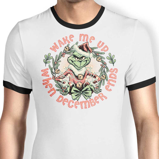 Wake Me Up - Ringer T-Shirt