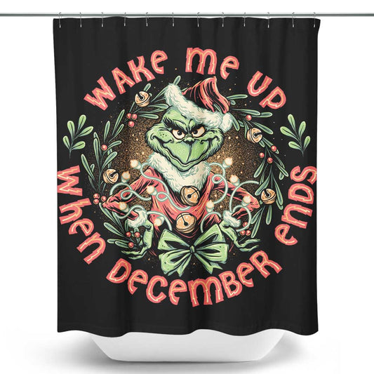Wake Me Up - Shower Curtain