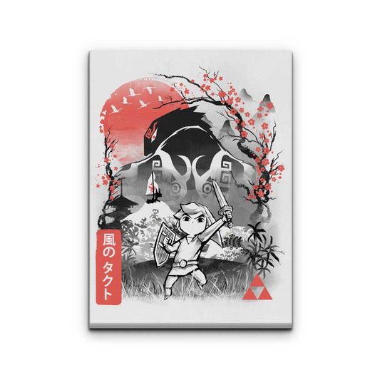 Waker Sumi-e - Canvas Print