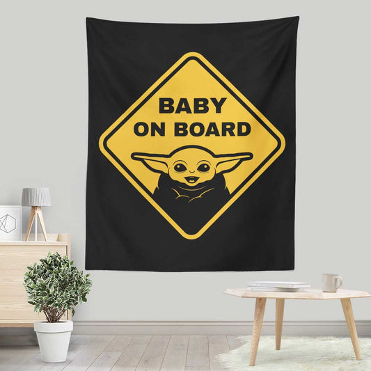 Wamp Rat on Board - Wall Tapestry