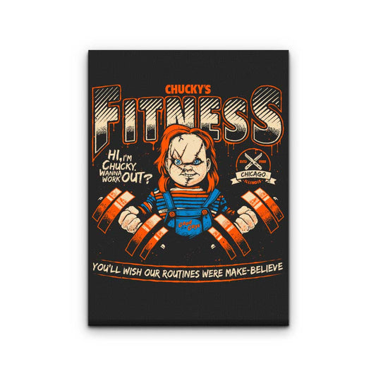 Wanna Work Out - Canvas Print