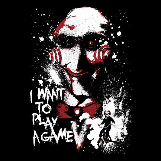 Want to Play a Game - Throw Pillow
