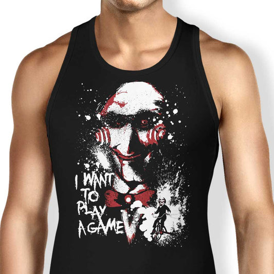 Want to Play a Game - Tank Top