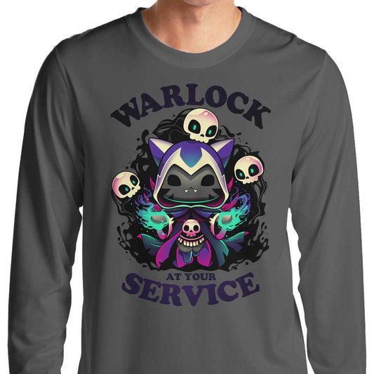 Warlock at Your Service - Long Sleeve T-Shirt