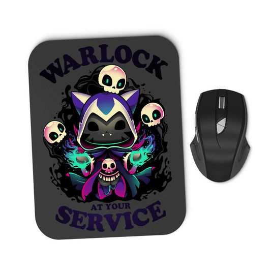 Warlock at Your Service - Mousepad