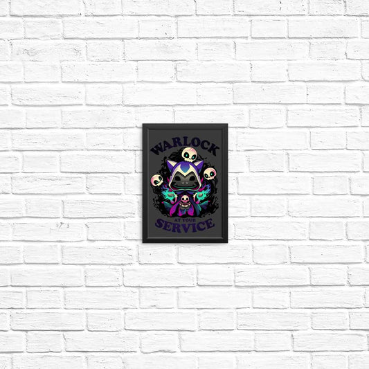 Warlock at Your Service - Posters & Prints
