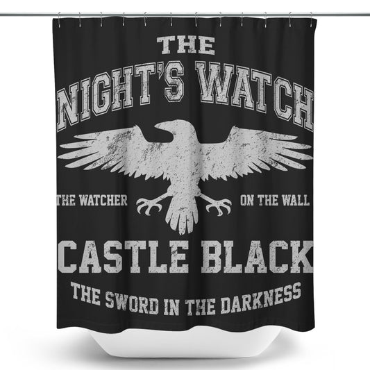 Watcher on the Wall - Shower Curtain
