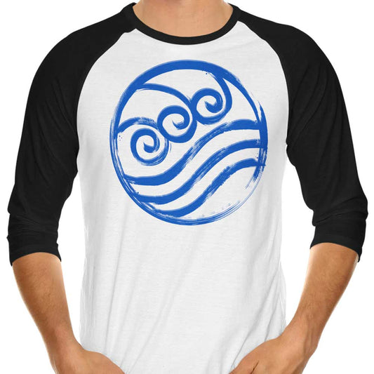 Water - 3/4 Sleeve Raglan T-Shirt