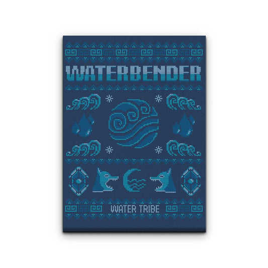 Water Tribe's Sweater - Canvas Print