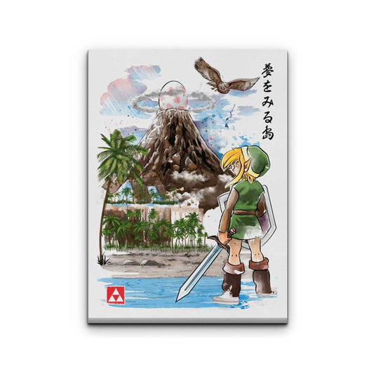 Watercolor Awakening - Canvas Print