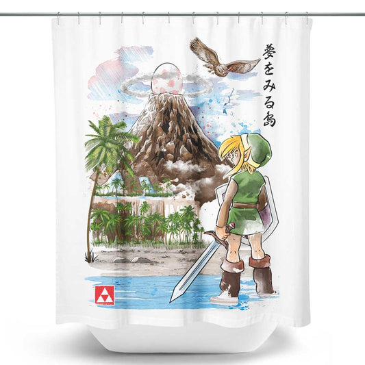 Watercolor Awakening - Shower Curtain