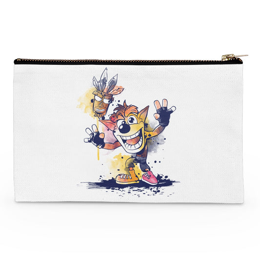 Watercolor Bandicoot - Accessory Pouch