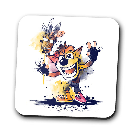 Watercolor Bandicoot - Coasters
